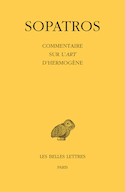 Commentaire sur l'Art d'Hermogène [édition bilingue]